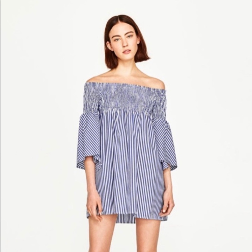 Zara Off the Shoulder Dress